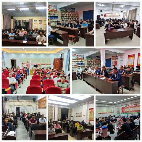 海棠区组织观看第4期乡村振兴电视夜校节目