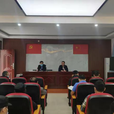 区委组织部到村召开“新型冠状病毒”疫情防控工作部署会