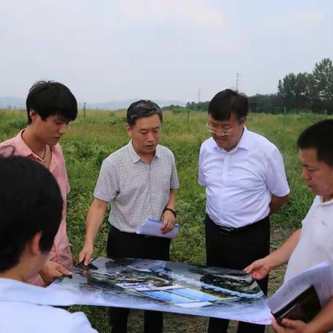 来广普书记实地调研区重点项目建设情况