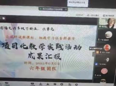 “云端研读新课标，相遇学习任务群”——大城县全体语文教师推动“三区建设”助力“双减”云教研活动