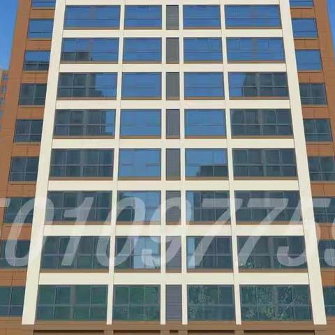 高层楼阳台封窗案例效果图