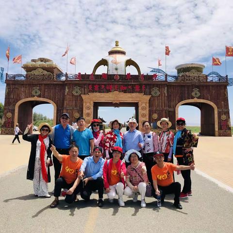 同学欢乐在宁夏六日游～～通海草原.沙坡頭（二）