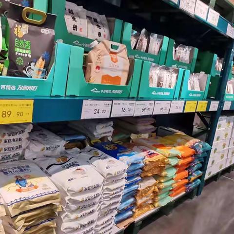 12月12日生鲜第二次开业陈列图片