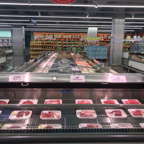12月29日生鲜第二次开业陈列图片
