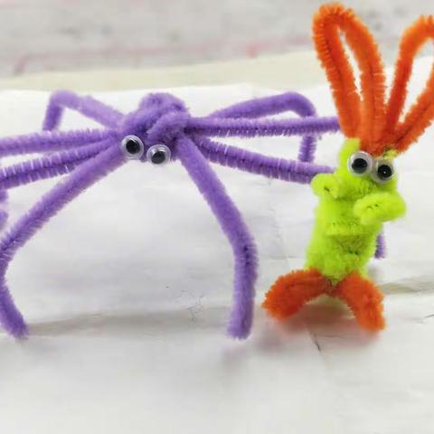 百熙实验学校1603班亲子手工课堂(二)---百变扭扭棒