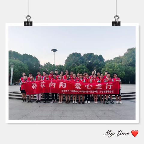 葵花向阳，爱心童行❥504中队志愿活动后记