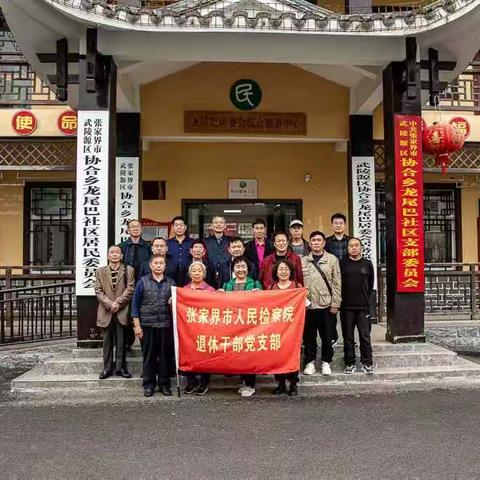 退休干部党支部开展“银耀龙尾巴村，助力乡村振兴”主题党日活动