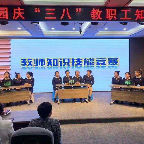 高台县金太阳幼儿园教师知识竞赛