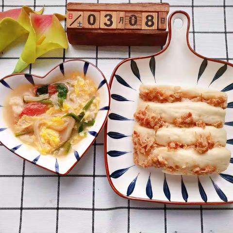 艾尚幼儿园3月8日美食分享