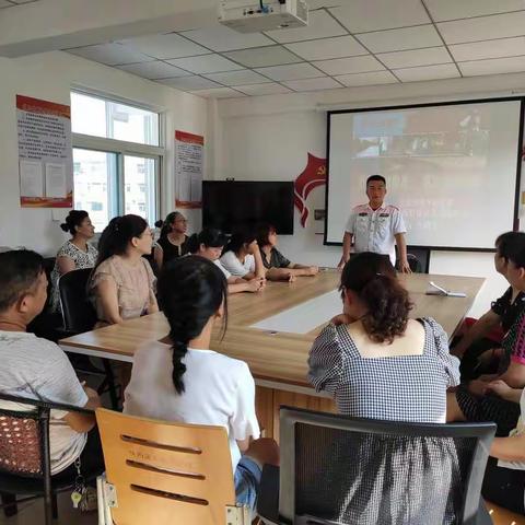 青年路社区开展“生命至上·安全第一”消防知识讲座