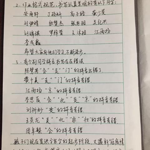 《我多想去看看》作业情况