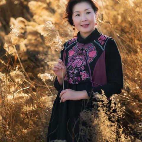 花拍照样板，脸部人像，伴侣人像