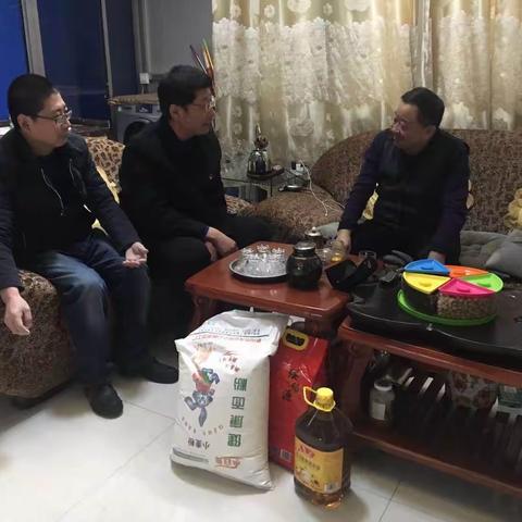 滨河办事处郭家庄社区2019年春节走访慰问活动