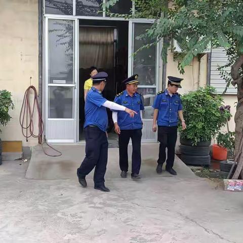 莱芜区牛泉镇结合城管进社区大力开展“门前五包”