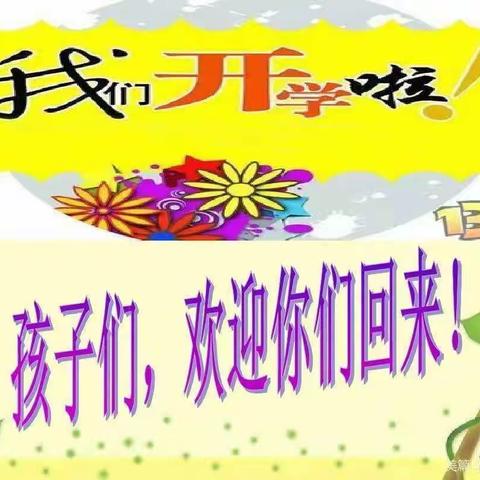 扬帆再启航，追梦新篇章     ——楂树坪中心小学开学啦！！