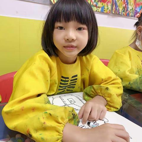 渌口校区-米罗线描班-何麦麦