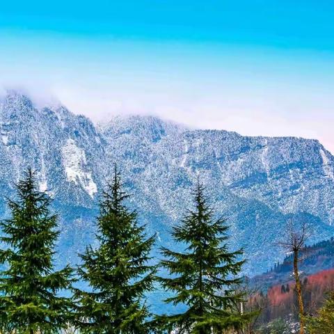 成都西岭雪山