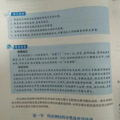 第五章传出神经系统药理概论