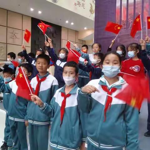 红色历程有你，强国未来有我 ———凯瑞北校2019级（2）中队参加星星之火可以燎原沉浸式体验活动