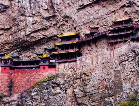 北岳恒山十八景之“第一胜景”大同悬空寺