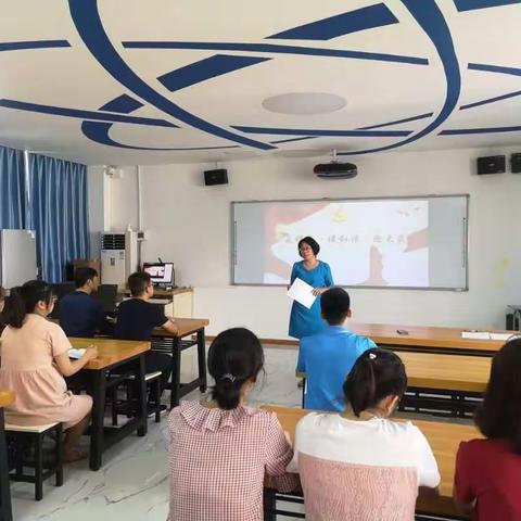 宝龙学校第三党支部“反邪教•促和谐•迎大庆”党员主题活动