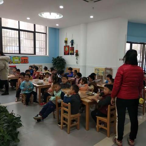 阳光贝诺幼儿园“冬至到，吃饺子”主题活动。