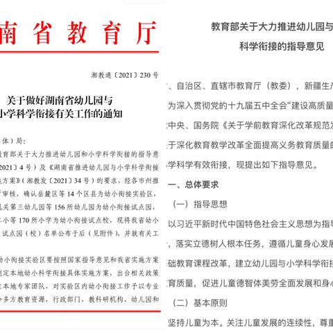 落实指南，幼小衔接——会同县机关幼儿园“幼儿园与小学科学衔接”攻坚行动