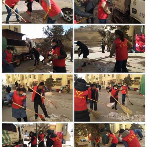 环境卫生齐动手    干净整洁迎新春