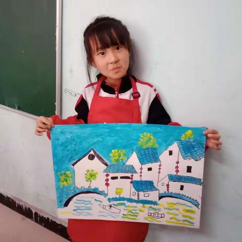 中班本周美术作品