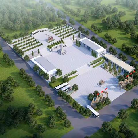 千阳县烈士纪念园改扩建项目现场推进会