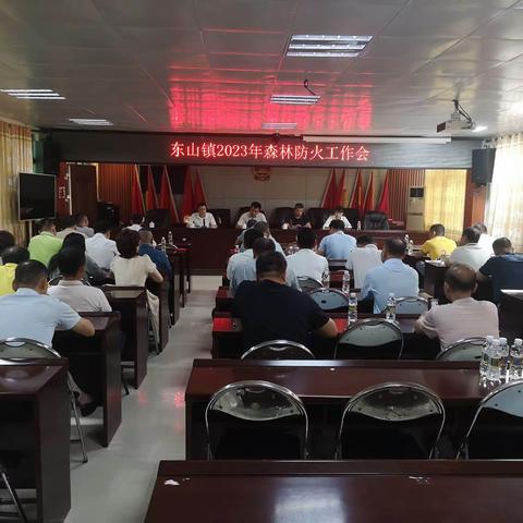 东山镇2023年森林防火工作会