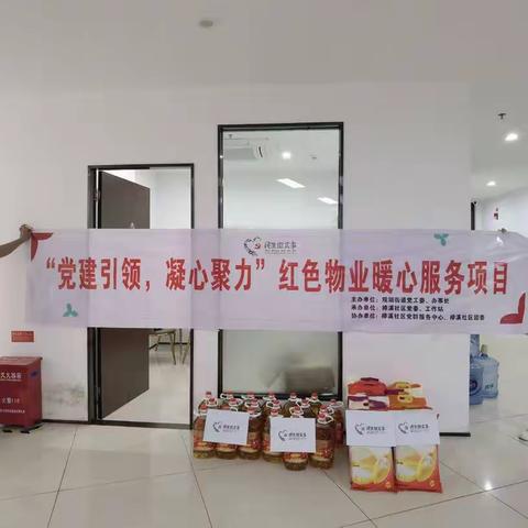 “党建引领，凝心聚力”红色物业暖心服务项目探访特殊群体老人