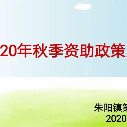 宣传资助政策  助推精准扶贫——朱阳一小资助政策宣讲课