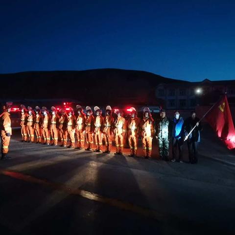 联丰林场党支部开展“党旗在飘我在岗  践行使命祭英魂”主题党日活动