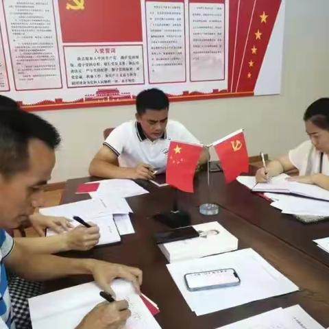 中共临高县实验小学支部委员会开展五月份主题党日学习活动