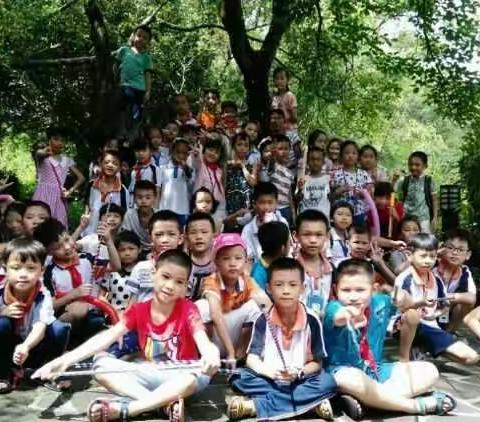 西湖实验学校2015至2016第二学期火山口之旅