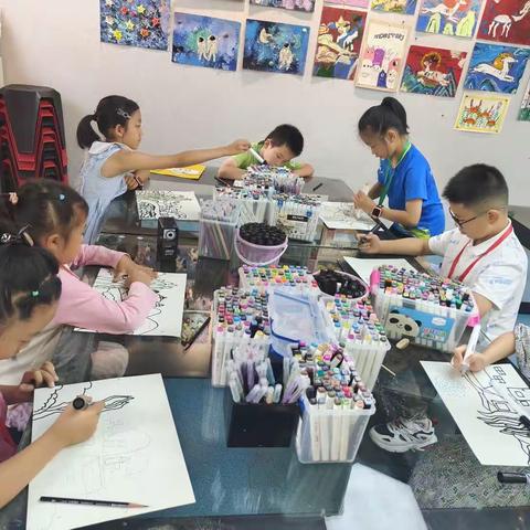 创作十班，第20课《梵高的晴天》