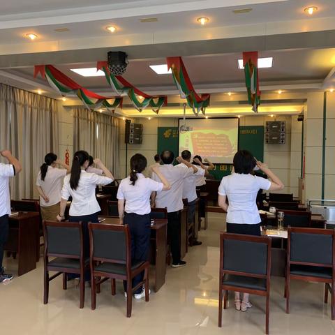 湖口县邮政分公司组织开展庆祝建党99周年活动
