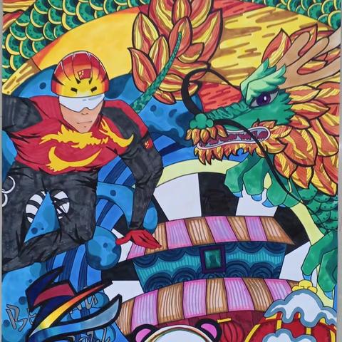 荣耀前行 共创未来——赏子华初中寒假实践作业新图景