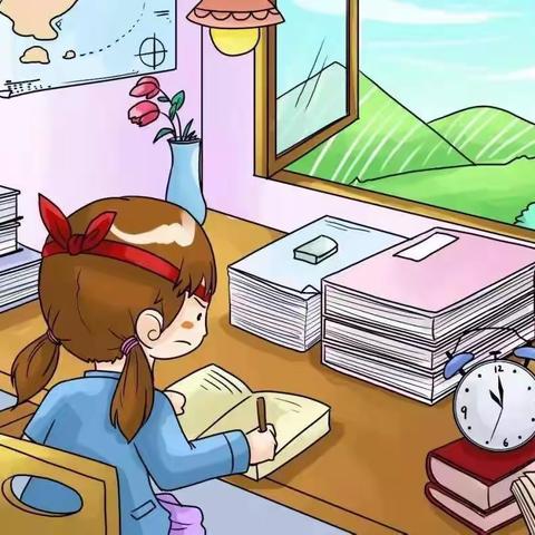 子华学生在家上课了！