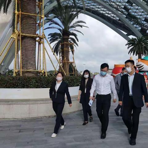 2022年春节前免税店工作检查走访