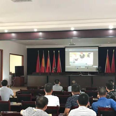 县农办参加茭道镇污水提标改造工程质量推进会并提出指导意见