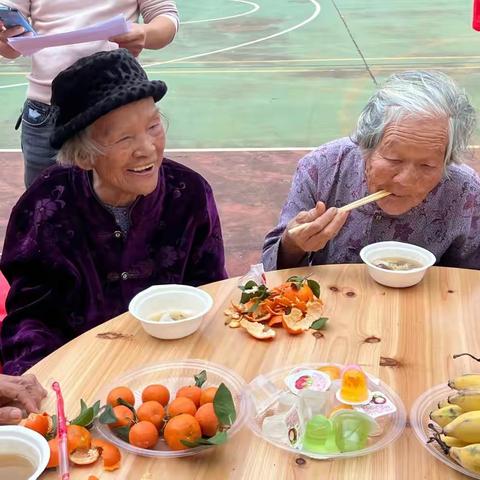 “欢度元宵节，情系老人心”——旧州镇老年人元宵节文娱小组活动