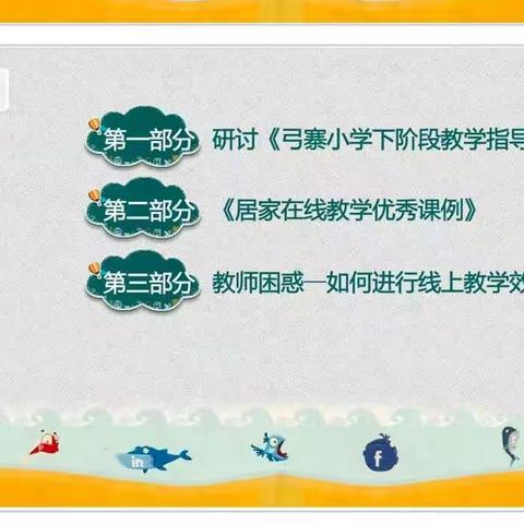 【弓小·启智】“云”中守望 共“课”时艰（二）——弓寨小学高语组线上教研活动纪实