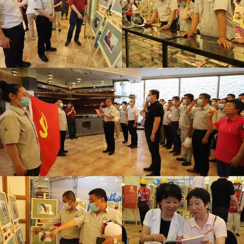 赓续红色基因 凝固精美华章--北京建工六建集团举办“连环画世界里的中国共产党”专题展