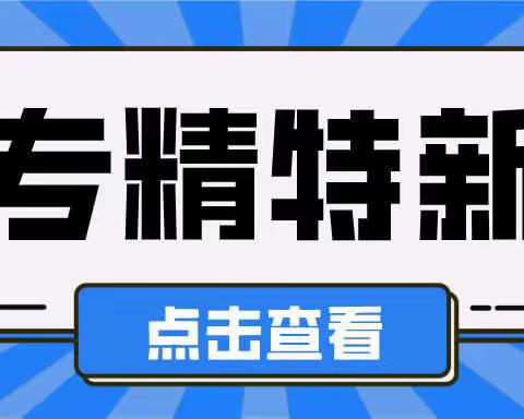 江西省为“专精特新”中小企业办实事清单