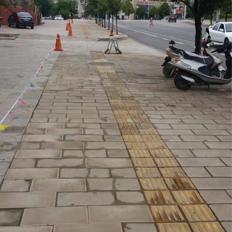 山水社区双创修路大变样