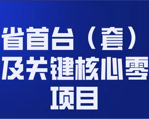 什么是首台套一文带您了解