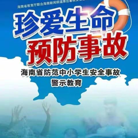 天涯区名雅幼儿园《珍爱生命，预防事故，远离危险》