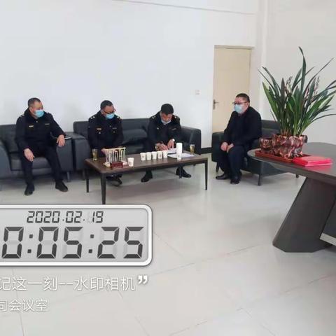 关注疫情| 城管局领导莅临奥图环境督导疫情防控工作